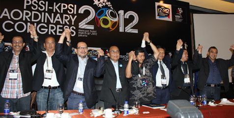 PSSI Versi KPSI Laporkan Hasil Kongres Luar Biasa ke KONI PSSI Versi KPSI Laporkan Hasil Kongres Luar Biasa ke KONI