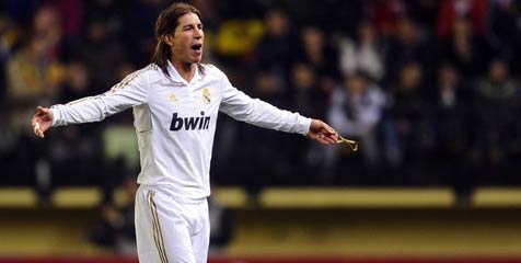 Sergio Ramos Catat Rekor Kartu Merah di Madrid