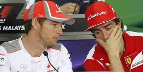 Button Pilih Alonso Jadi Rekan Setimnya Button Pilih Alonso Jadi Rekan Setimnya