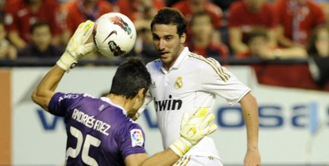 Higuain Cetak Gol ke-100 Untuk Real Madrid
