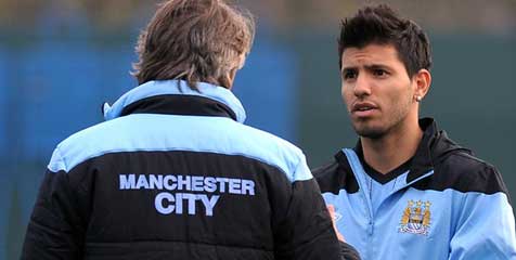 Mancini: Mustahil City Jual Aguero Mancini: Mustahil City Jual Aguero