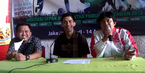 Invitasi Sepak Bola Antar Forum Wartawan 2012