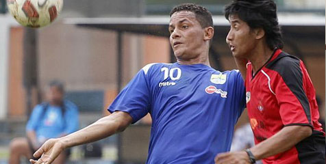 Marcio Souza Beri Gol Pertama Untuk Persib di Laga Uji Coba