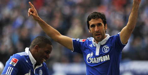 Bundesliga: Raul Jaga Schalke di Jalur Liga Champions Bundesliga: Raul Jaga Schalke di Jalur Liga Champions