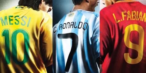 Messi Berkostum Samba, CR7 Bela Tango Messi Berkostum Samba, CR7 Bela Tango