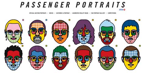 Messi, Rooney, Xavi dan Giggs Dalam Karya Pop Art