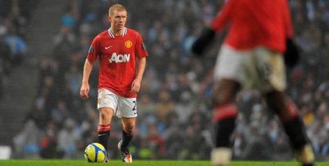 Lawan Aston Villa, Fergie Berharap Tuah Scholes Lawan Aston Villa, Fergie Berharap Tuah Scholes