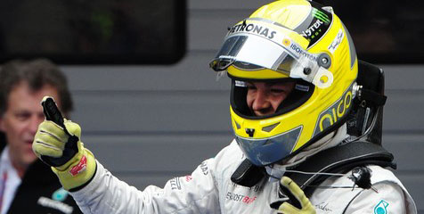 Rosberg Tak Percaya Bisa Menangi GP China