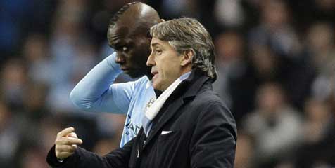 Balotelli: Mancini Pelatih Terbaik Di Dunia