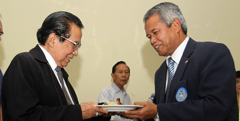 Harapan Djohar Arifin di HUT PSSI ke 82 Harapan Djohar Arifin di HUT PSSI ke 82
