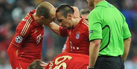 Bayern Bungkam Soal Pertikaian Ribery vs Robben