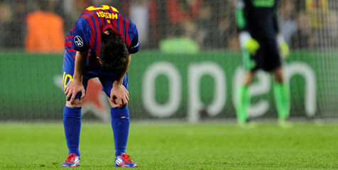 Messi Paling Menderita Atas Kekalahan Barca Messi Paling Menderita Atas Kekalahan Barca