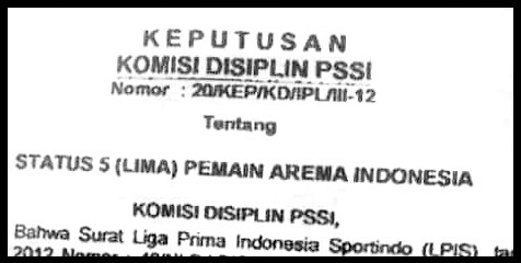 Komdis Putuskan 5 Penggawa Arema Bisa Tampil Lawan Persija