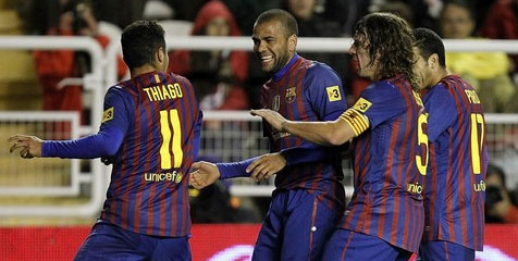 Alves dan Thiago Minta Maaf Atas Selebrasi Dansa