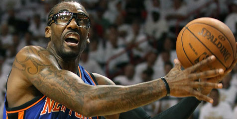 Pukul Kaca, Amare Stoudemire Cedera Tangan Kiri