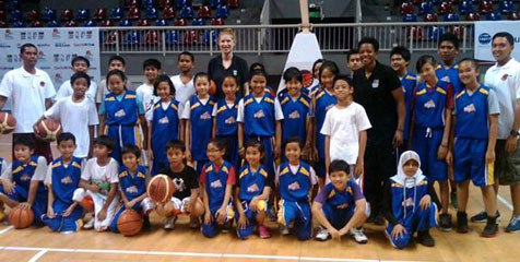 Setelah Solo, Legenda NBA Coaching Clinic di Jakarta