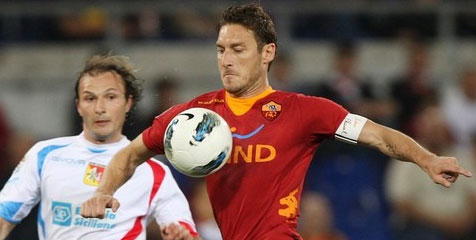 Review: Roma Ditahan Catania di Olimpico