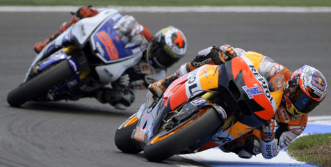 Menangi MotoGP Portugal, Stoner Cemaskan Lorenzo