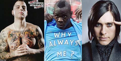 Balotelli Tantang Avenged Sevenfold di Perebutan 'Hero of The Day'