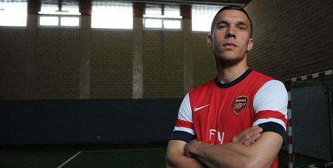 Podolski Ingin Jadi Pemain Serba Guna Bagi Arsenal