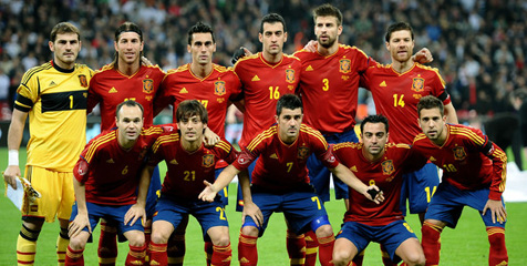 Skuad Sementara Spanyol Untuk Euro 2012