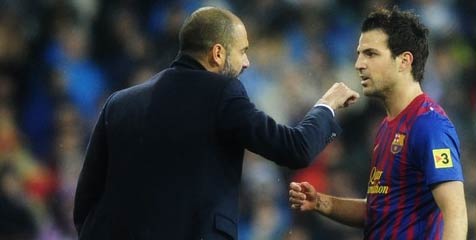 Cesc: Pep Pelatih Terbaik Dalam Sejarah Barca