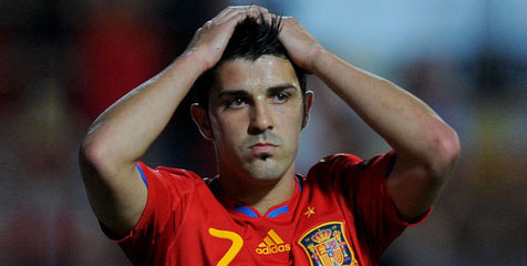 Para Penggawa Spanyol Sesalkan Absennya Villa