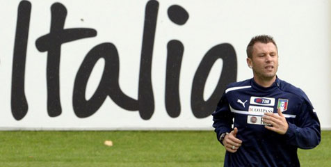 Nomor Punggung Skuad Italia di Euro 2012