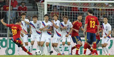 Review: Spanyol Beri Korea Pukulan Telak