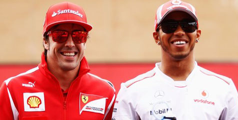Hamilton: Alonso 'Kuda Hitam' Formula 1