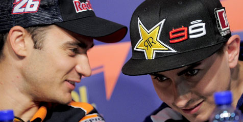 Lorenzo: Tiga Tahun Lagi Saya dan Pedrosa Menikah!