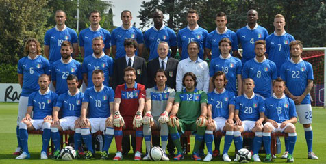 FIGC Jamin Italia Akan Berangkat ke Euro 2012