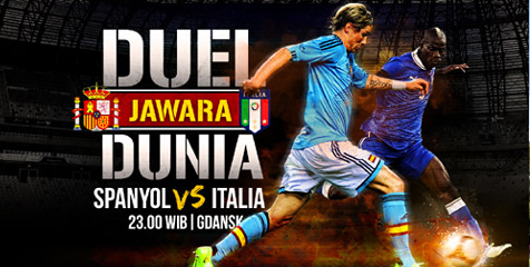 Data dan Fakta: Spanyol vs Italia