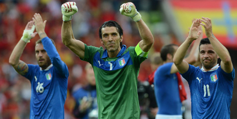 Penampilan Gli Azzurri Dipuja-puja Media Italia