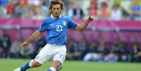 Andrea Pirlo, Man of The Match Italia Versus Spanyol