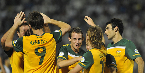 Australia Menahan Imbang Jepang