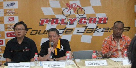Pengalaman Seru Bersepeda di Polygon Tour de Jakarta 2012