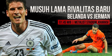 Line-up: Belanda vs Jerman