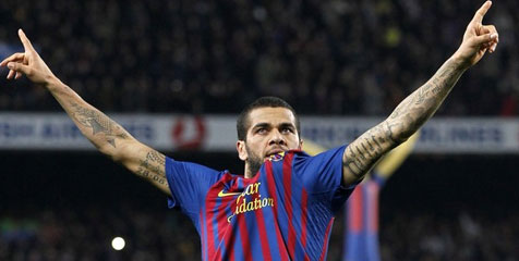 Dani Alves Bantah Hengkang Dari Barca