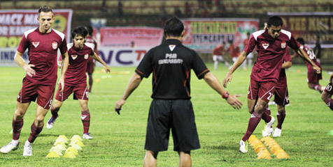 Pemain Mogok, Spaso Tetap Latihan Sendiri