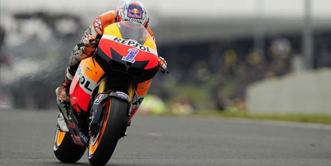 Stoner Dominasi Sesi Latihan Kedua MotoGP Inggris