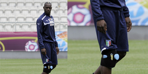 Balotelli Alami Cedera Lutut