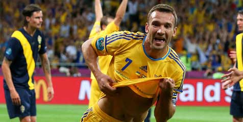 Shevchenko Diragukan Tampil Lawan Inggris