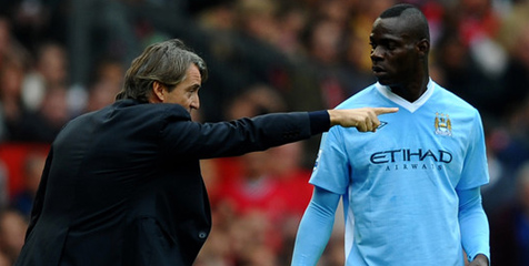 Mancini: Balotelli Adalah Sang Juara
