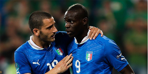 Bonucci: Balotelli Harus Lebih Sering Tersenyum