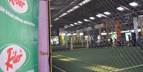 Rider Gelar Turnamen Futsal Antar Penjual