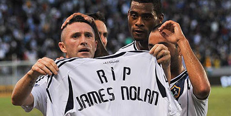 Penghormatan Terakhir Robbie Keane untuk James