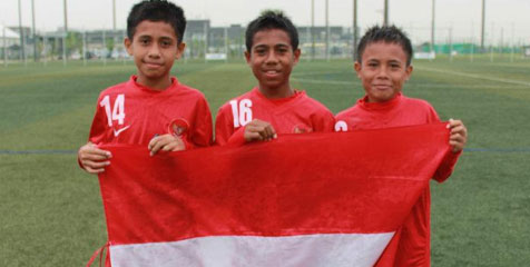 Gilang dan Veron Bangga Perkuat Timnas U-14