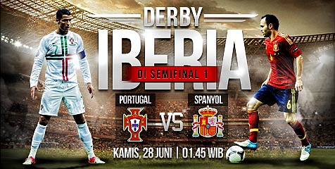 Preview: Portugal vs Spanyol, Duel Derby Iberia!