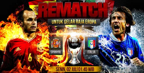 Prediksi Final Euro 2012, Spanyol Versus Italia